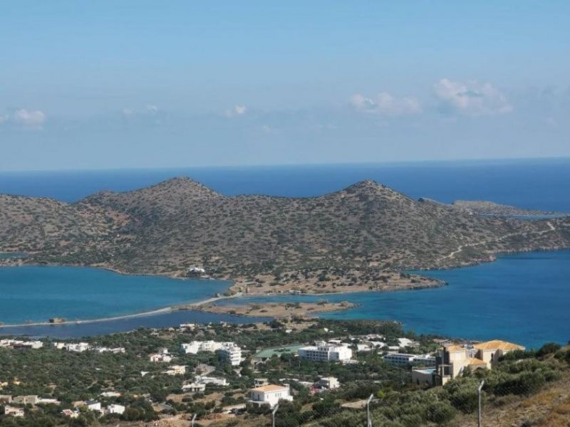 Elounda Kreta, Elounda: Bauland in Elite-Touristenregion zu verkaufen Grundstück kaufen